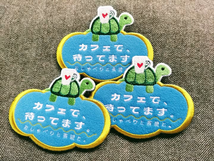 イベントのスタッフ用バッジ